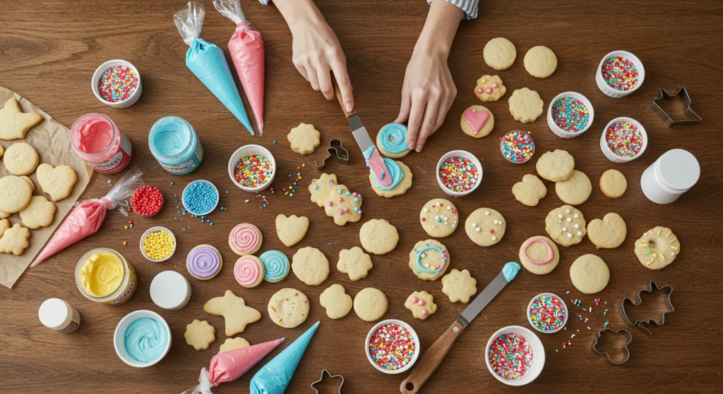 Easy Cookie Decorating with a Premade Kit for Festive Fun