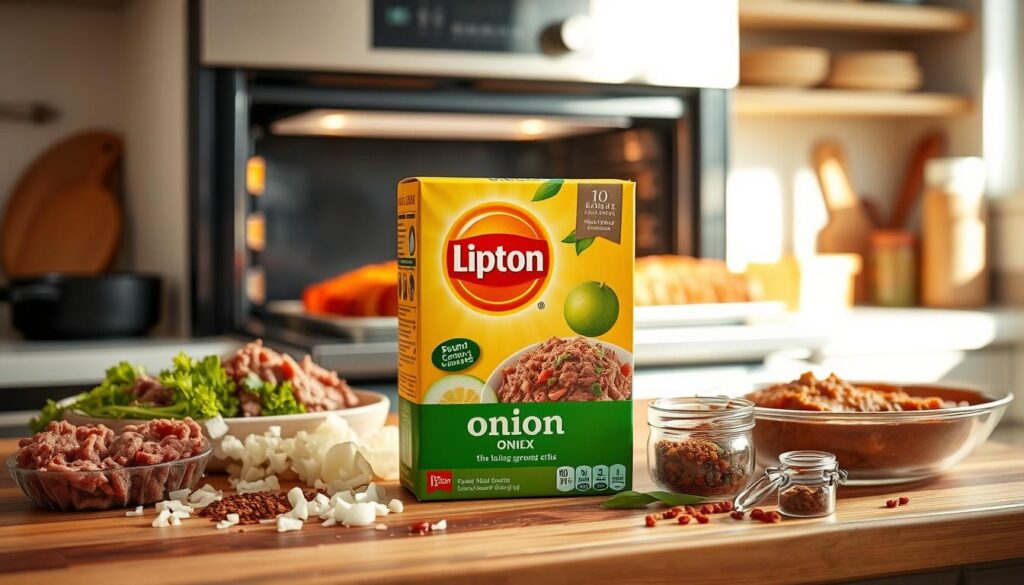 Lipton Onion Soup Mix for Meatloaf