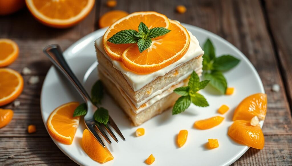 delicious mandarin orange cake