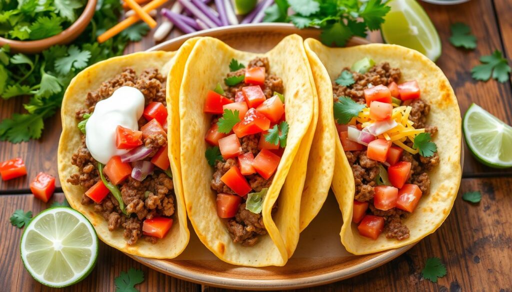 easy ground beef tacos