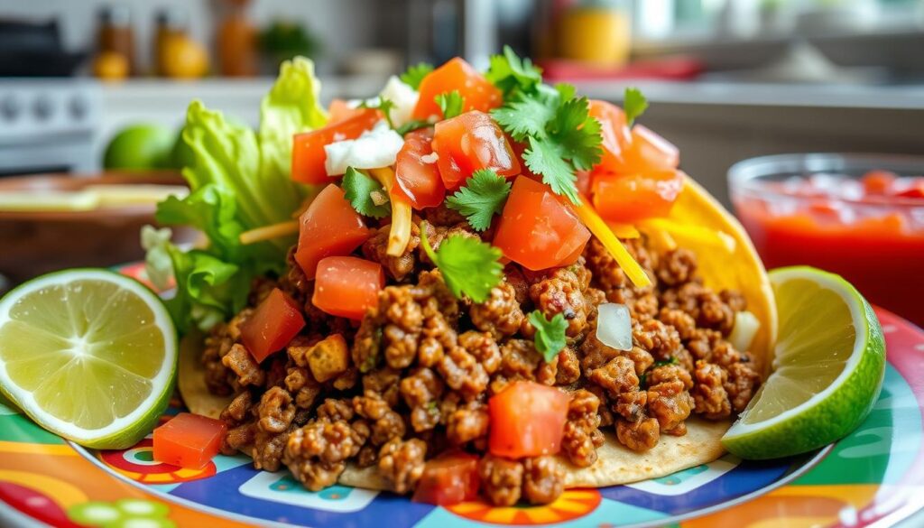 ground beef taco recipe​