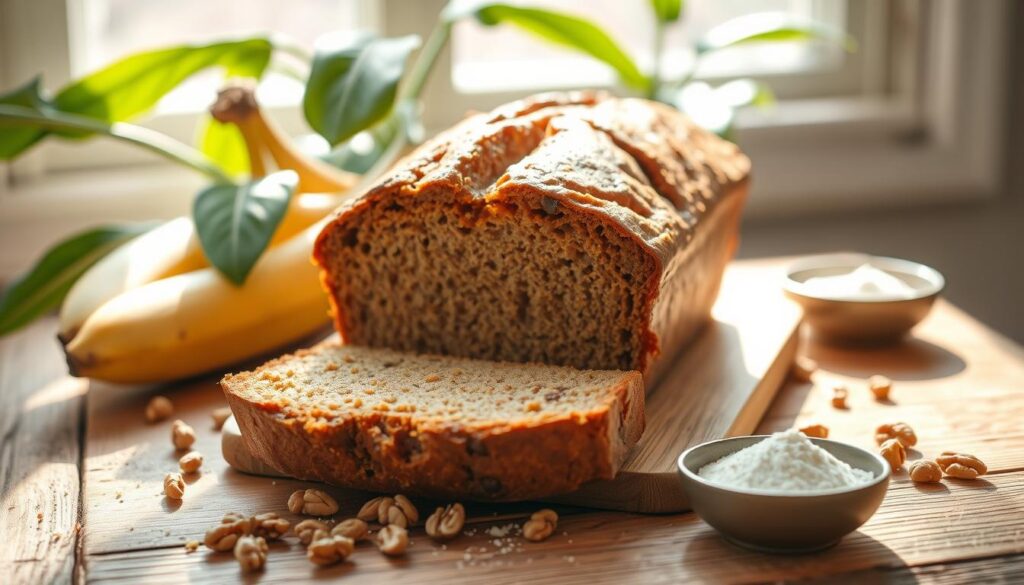 healthy vegan banana bread