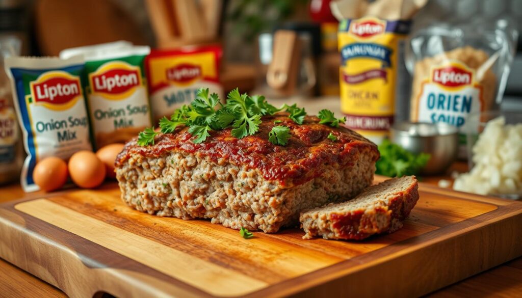 lipton onion soup meatloaf recipe