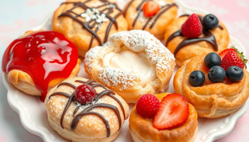 puff pastry dessert toppings