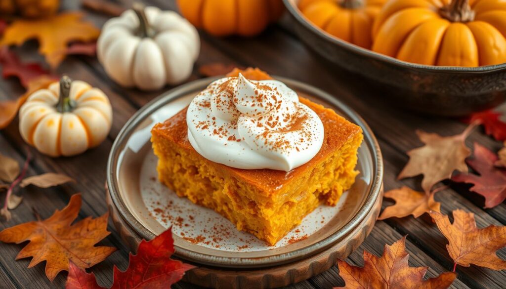 pumpkin dump cake recipe