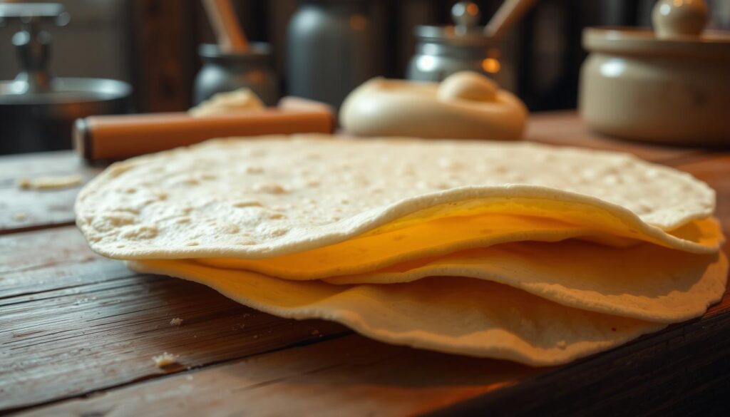 tortilla preparation