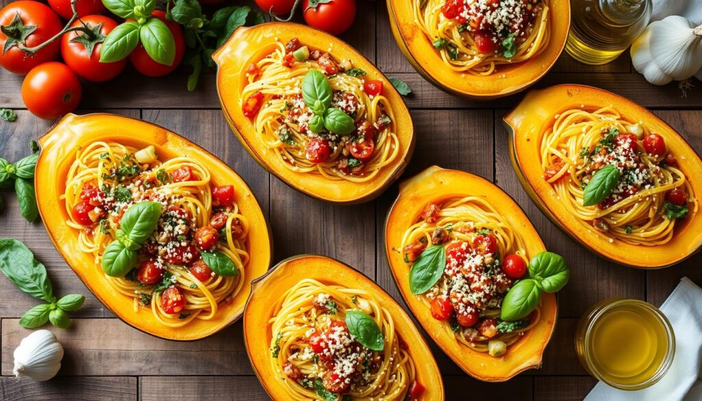 vegetarian spaghetti squash dishes